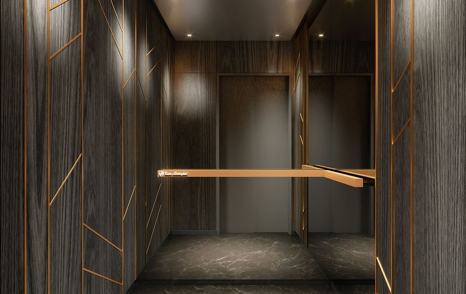 Concepção artística <br>do elevador